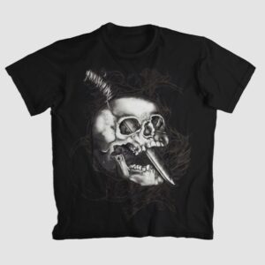 Camiseta Caveira Skull And Dagger