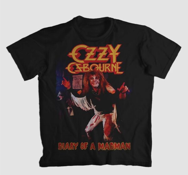 Camiseta Ozzy Osbourne - Diary Of A Madman